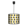 Black and yellow lampa wisząca mała Fotolampy