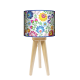 Fotolampa Folk - lampa stojąca mała wenge