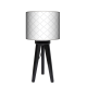 Fotolampa Elegancja - lampa stojąca mała wenge
