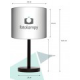 Fotolampa Grey - lampa stojąca mała buk