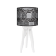 Fotolampa Grey - lampa stojąca mała orzech