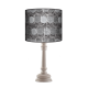 Grey Queen lampa drewniana Fotolampy