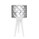 Fotolampa Light grey - lampa stojąca mała orzech