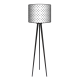 Gwiazdki trójnóg lampa drewniana duża Fotolampy