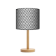 Fotolampa Modern - lampa stojąca mała orzech