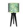Palma lampa trójnóg drewniana mała Fotolampy