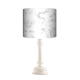 Marmur Queen lampa drewniana Fotolampy