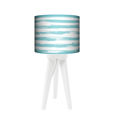 Paintbrusk lampa trójnóg drewniana mała Fotolampy