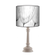 Dmuchawce Queen lampa stojąca drewniana Fotolampy