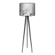 Dmuchawce lampa trójnóg drewniana duża Fotolampy
