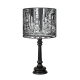 Nowy Jork Queen lampa stojąca drewniana Fotolampy