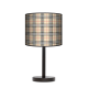 Kratka piaskowa lampa stojąca drewniana duża Fotolampa