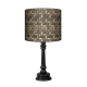 Kosz Queen lampa stojąca drewniana Fotolampy