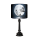 Moon Queen lampa stojąca drewniana Fotolampy