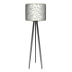 Gałązka lampa trójnóg drewniana dużą Fotolampy