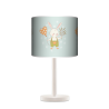 Bunny Boy lampka stołowa drewniana duża Fotolampy