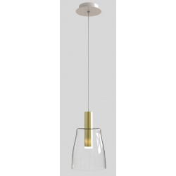 Modena lampa wisząca LED złota 50133069 Ledea