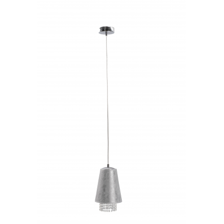 Molly Crystal Silver lampa wisząca 541 Keter Lighting