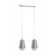 Molly Crystal Silver lampa wisząca 542 Keter Lighting