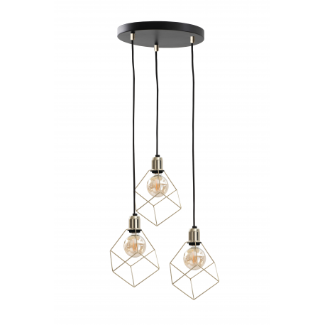 Taho Gold lampa wisząca 593 Keter Lighting