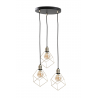 Taho Gold lampa wisząca 593 Keter Lighting