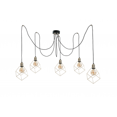 Taho Gold lampa wisząca 595 Keter Lighting