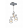 Lex Silver lampa wiząca 669 Keter Lighting