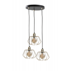 Laya Gold lampa wisząca 576 Keter Lighting