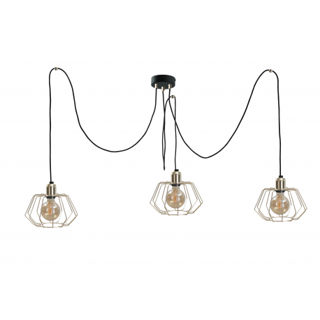 Laya Gold lampa wisząca 577 Keter Lighting