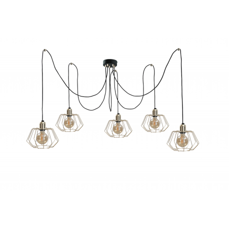 Laya Gold lampa wisząca 578 Keter Lighting