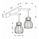 Bernita kinkiet 22-77103 Candellux