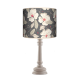 Kwiaty lampa queen drewniana Fotolampy