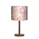 Kolorowe listki lampka drewniana duża Fotolampy