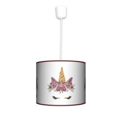 Glamour Unicorn lampa wisząca mała Fotolampy