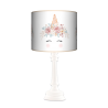 Floral Unicorn queen lampka drewniana Fotolampy