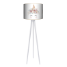 Floral Unicorn lampka trójnóg drewniana duża Fotolampy