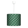 Kropki butelkowa zieleń lampa wisząca duża Fotolampy