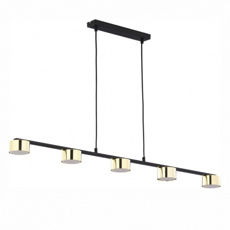 Dallas Gold/Black lampa wisząca 6092 TK Lighting