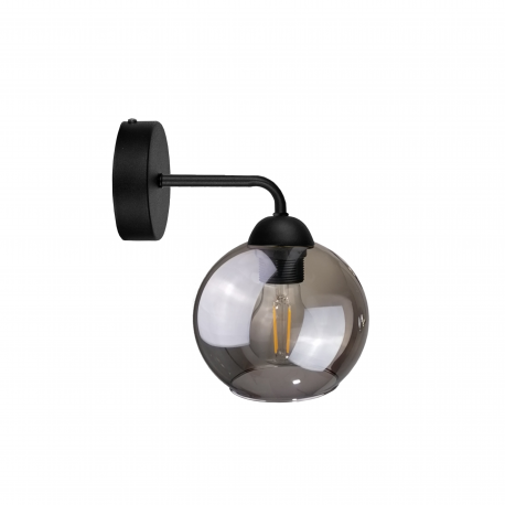 Cosmo Black kinkiet 1197 Keter Lighting