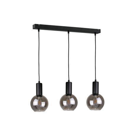 Supra Black lampa wisząca 1232 Keter Lighting