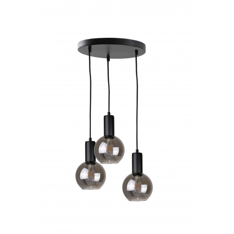 Supra Black lampa wisząca 1233 Keter Lighting