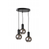 Supra Black lampa wisząca 1233 Keter Lighting