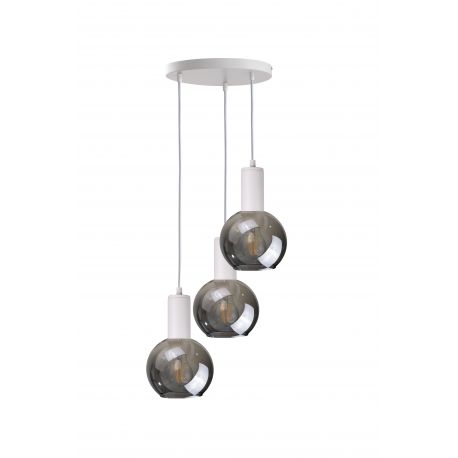 Supra White lampa wisząca 1237 Keter Lighting