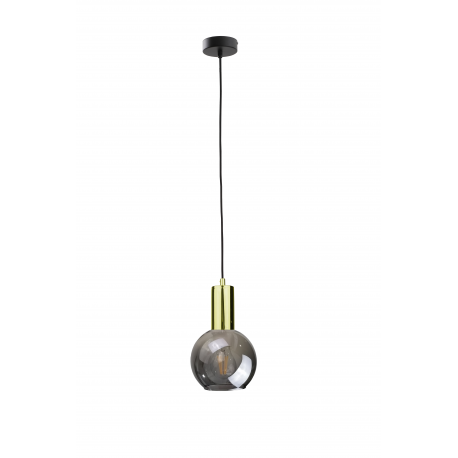 Supra Black/Gold lampa wisząca 1242 Keter Lighting