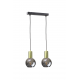 Supra Black/Gold lampa wisząca 1243 Keter Lighting