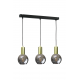 Supra Black/Gold lampa wisząca 1244 Keter Lighting