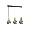 Supra Black/Gold lampa wisząca 1244 Keter Lighting