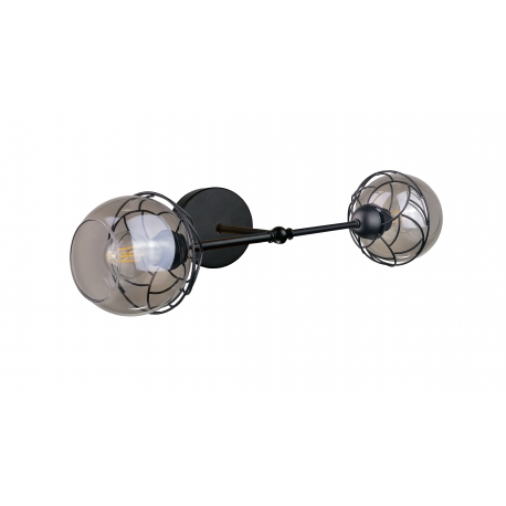 Mera Black kinkiet 1519 Keter Lighting