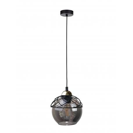 Mera Gold/Black lampa wisząca 1530 Keter Lighting