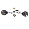 Zahra Black/gold lampa wisząca 1655 Keter Lighting